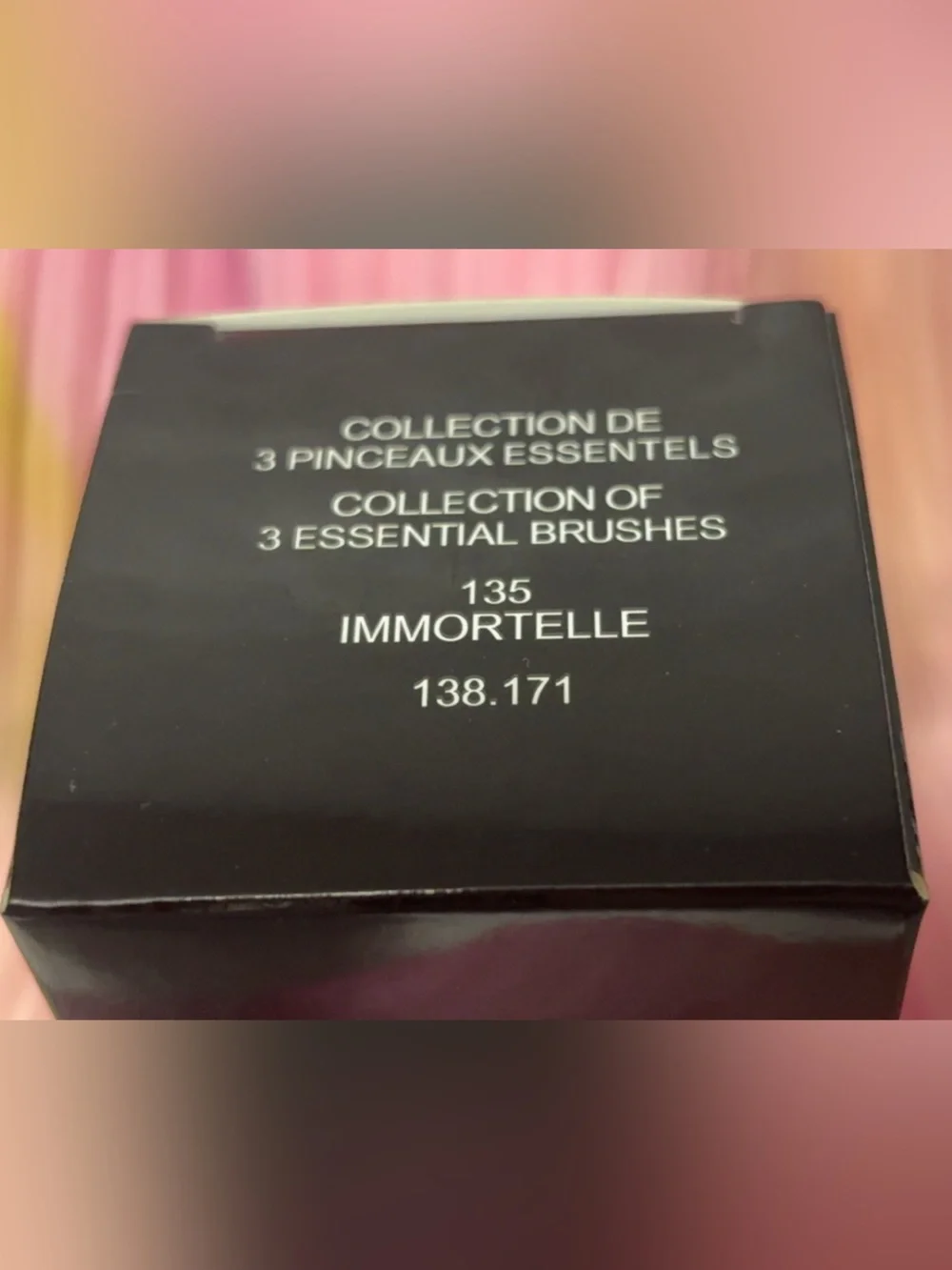 💜 CHANEL Limited Edition Immortelle 135 3-Piece Brush Set + Mirror 💜